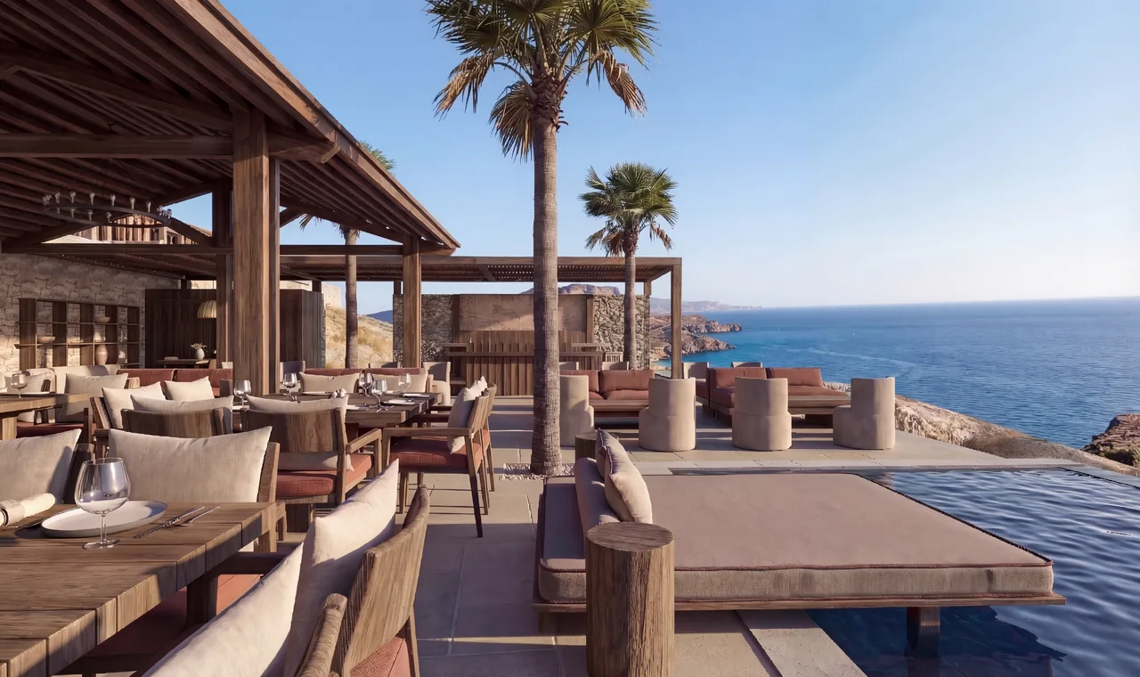The Social Terrace at Lofos Social House